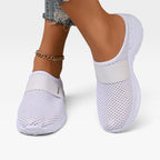 Women's Knit Slip-On Trainers with Cushioned Comfort