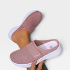 Women's Knit Slip-On Trainers with Cushioned Comfort