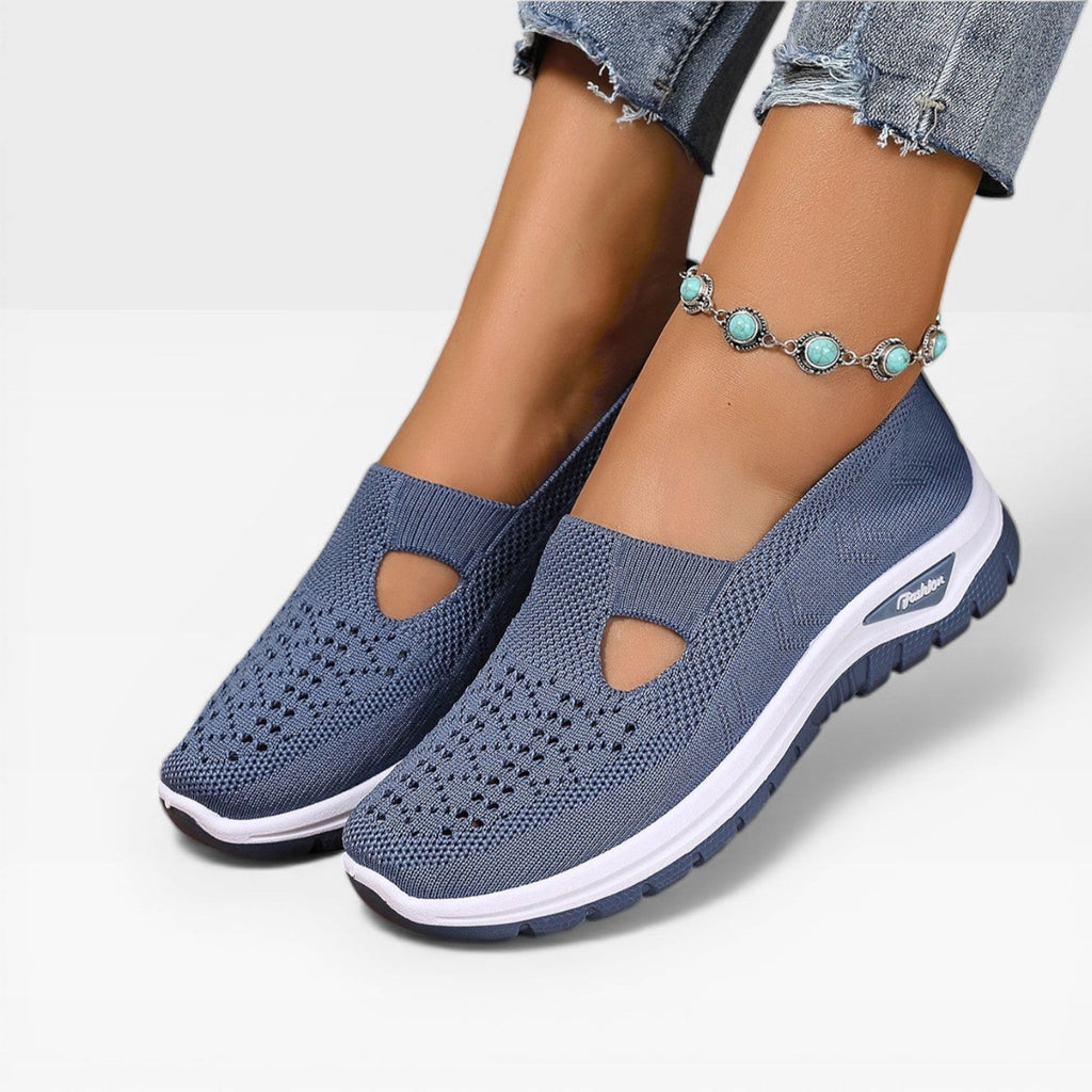 Women's Breathable Slip-On Walking Trainers