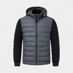 Hybrid Puffer Parka Jacket Quilted Regular Fit for Men