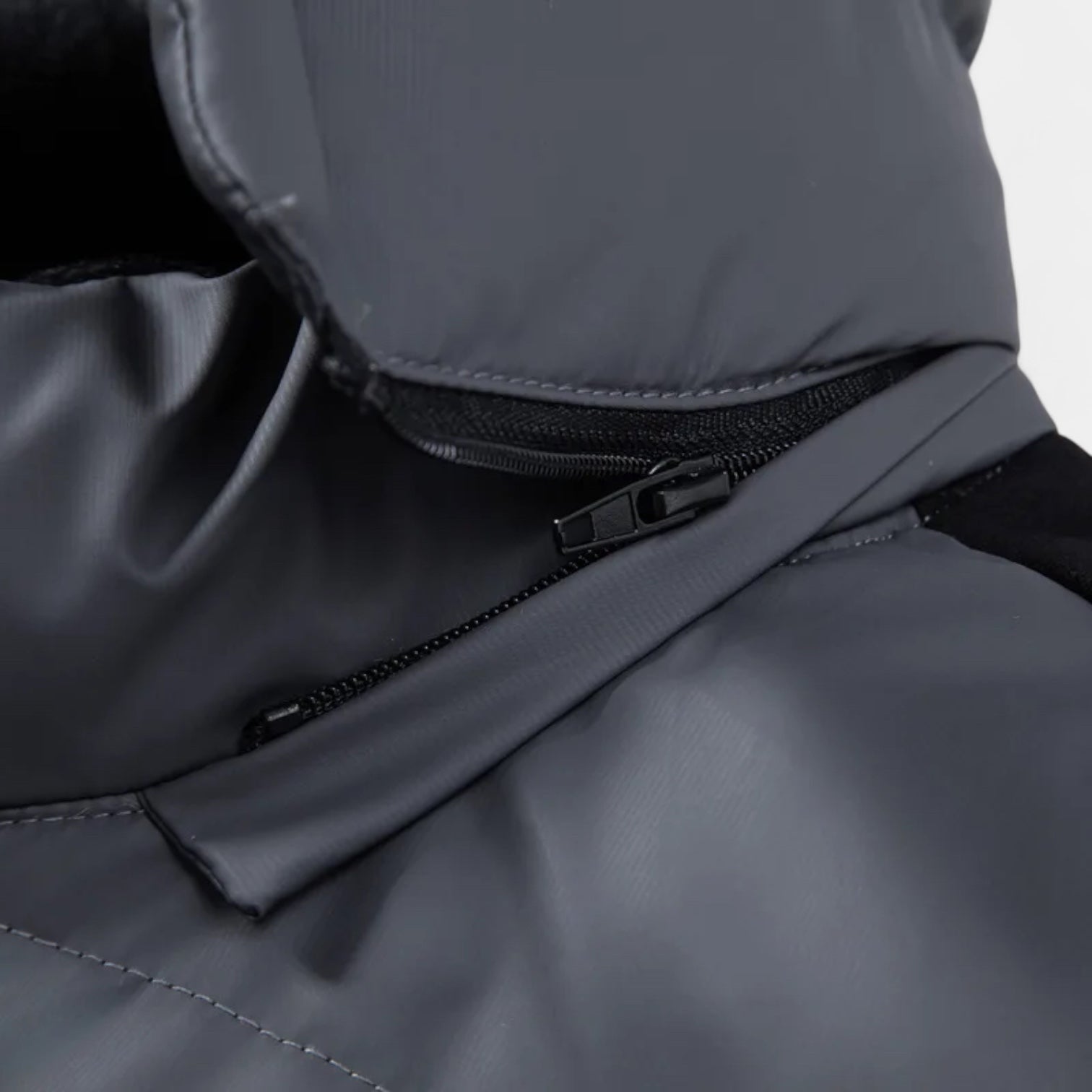 Hybrid Puffer Parka Jacket Quilted Regular Fit for Men