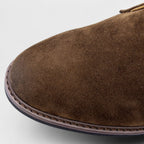 Suede Chukka Boots Two-Eyelet Lace-Up for Men
