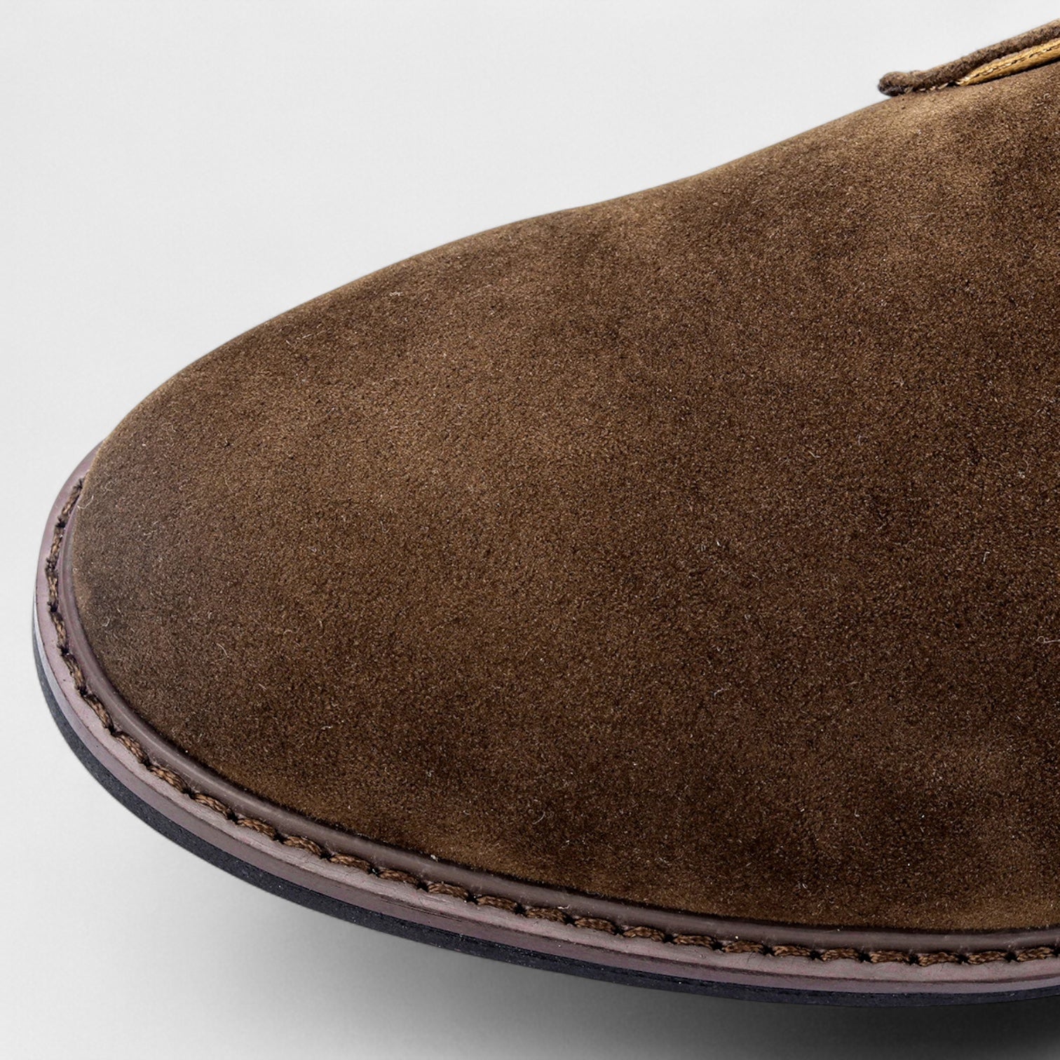 Suede Chukka Boots Two-Eyelet Lace-Up for Men