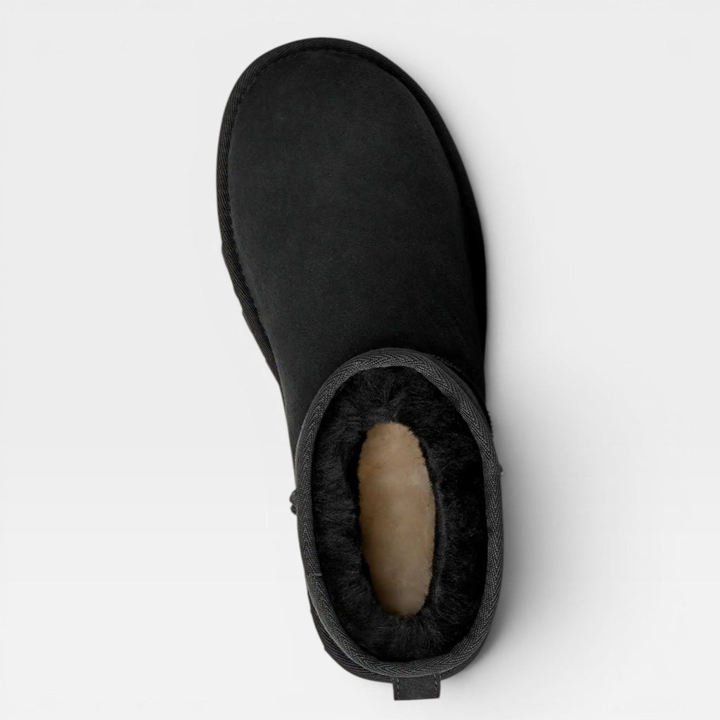 Women's Cowhide Suede Mini Boots for Winter