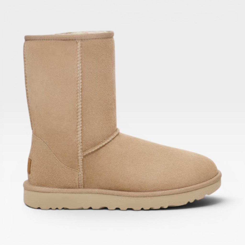 Women's Cowhide Suede Ankle Boots for Winter
