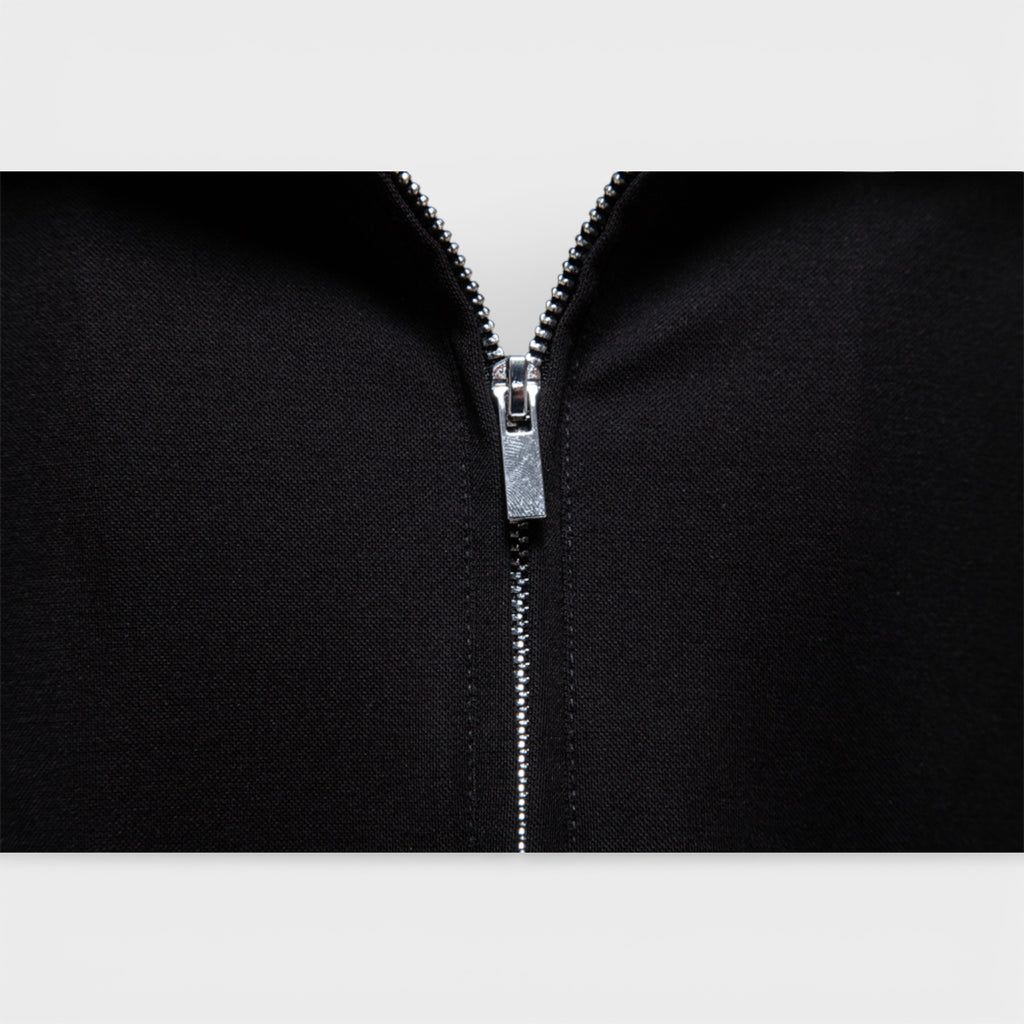 Short Sleeve Half Zip Polo Shirt Regular Fit for Men
