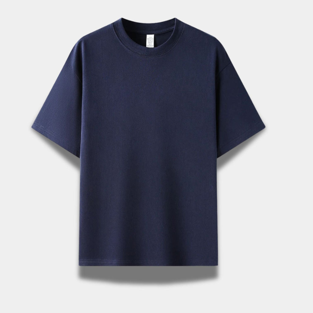 Slim Fit Crew Neck Cotton T-Shirt for Men