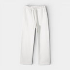 Knit Drawstring Pants Straight Leg Relaxed Fit for Men