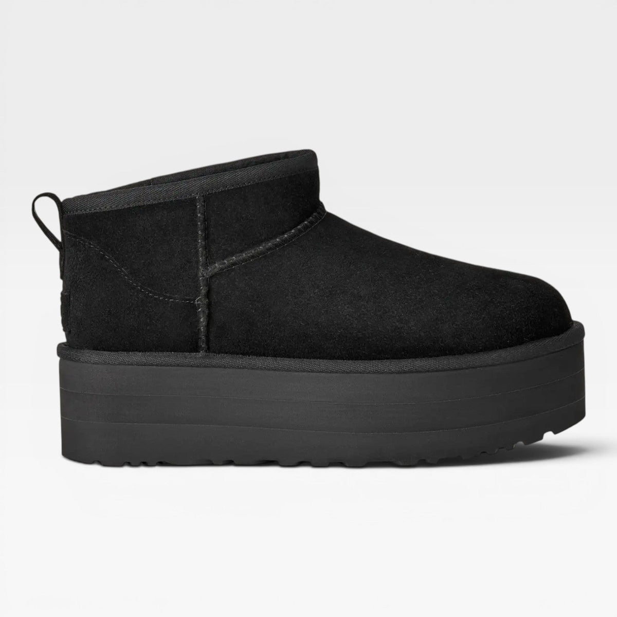 Women's Cowhide Suede Platform Ankle Boots