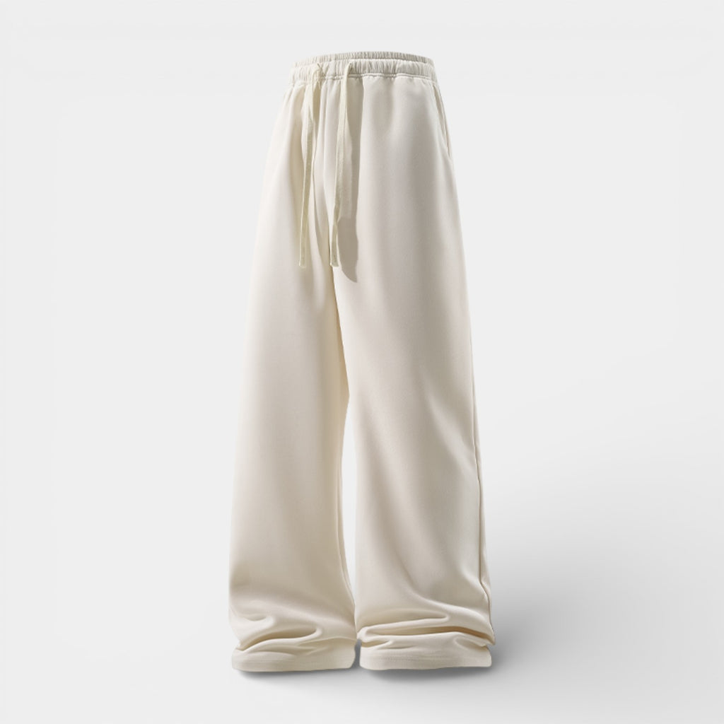 Knit Drawstring Joggers Relaxed Fit for Men