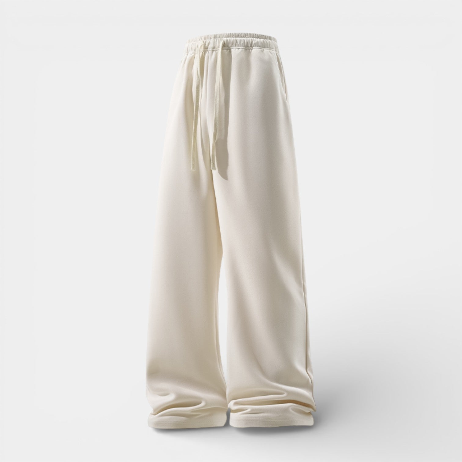 Knit Drawstring Joggers Relaxed Fit for Men