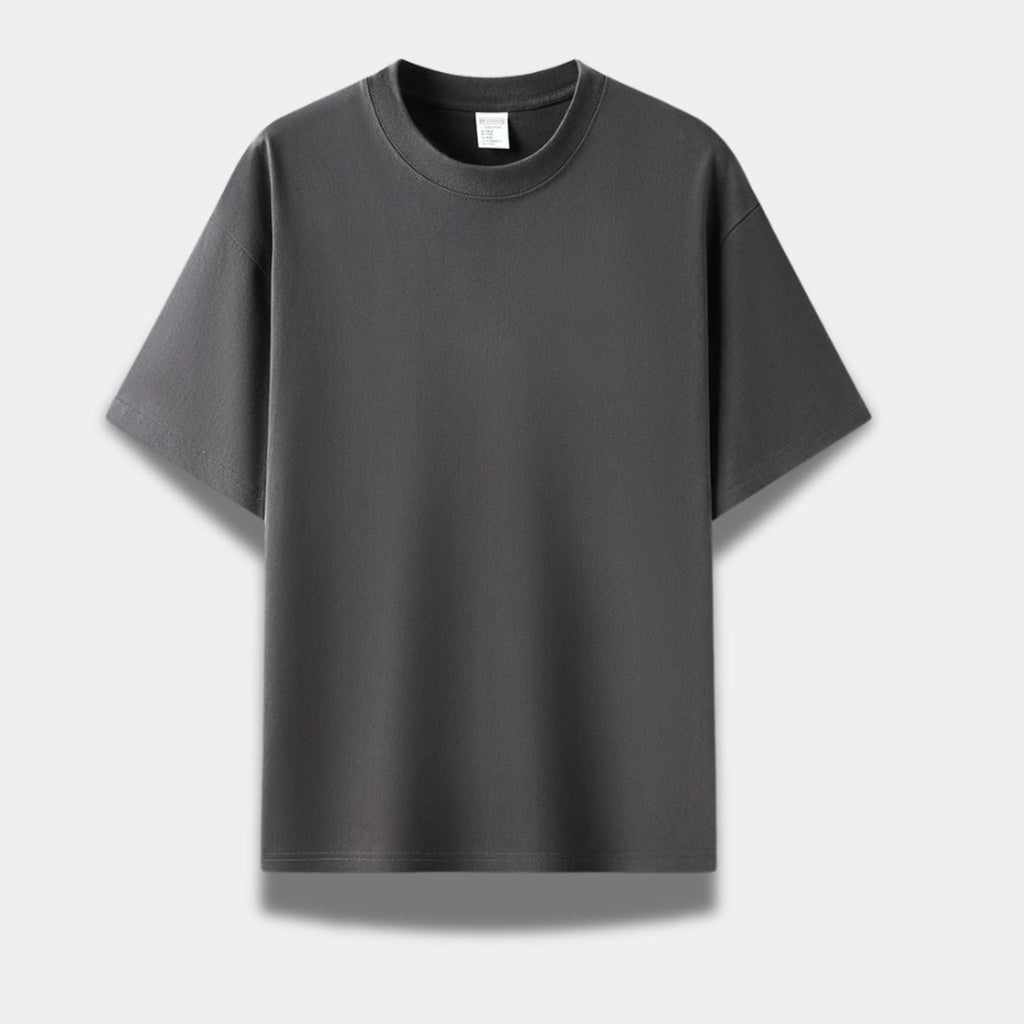 Slim Fit Crew Neck Cotton T-Shirt for Men