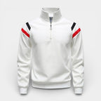 Quarter-Zip Pullover Sweater Regular Fit for Men