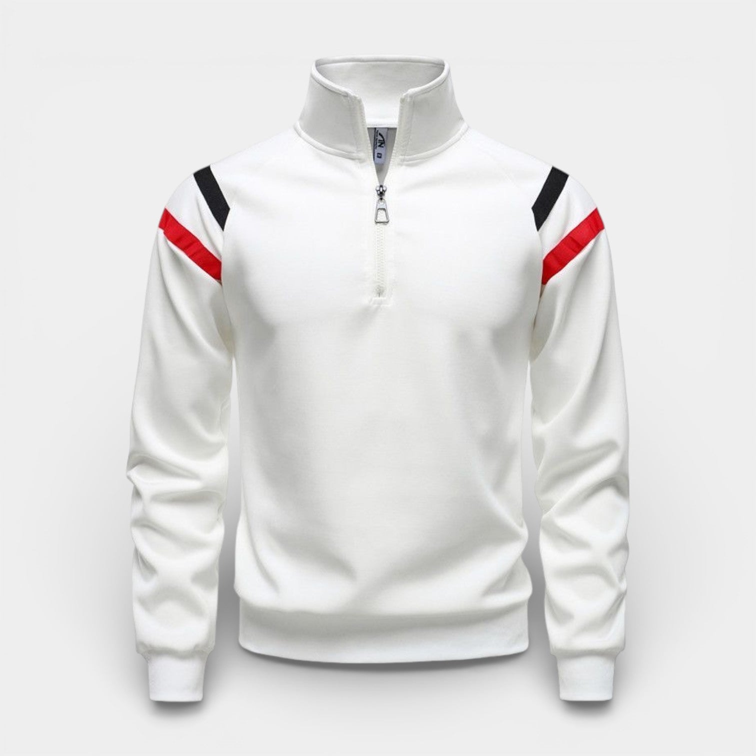Quarter-Zip Pullover Sweater Regular Fit for Men