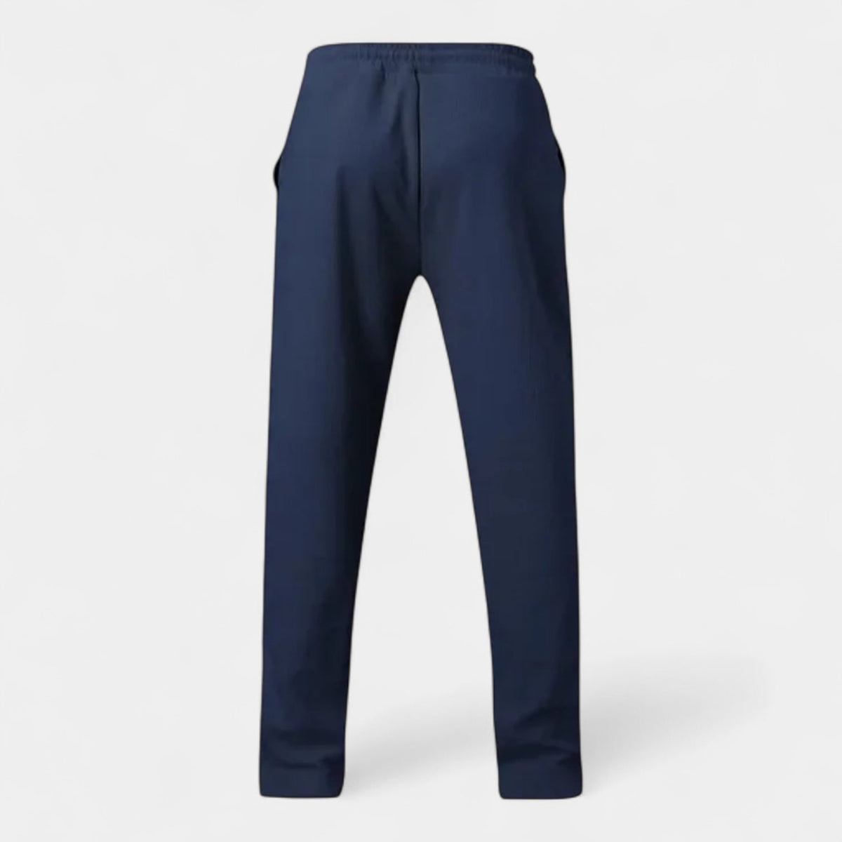 Pleated Slim Fit Joggers Stretch Drawstring for Men