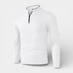 Knit Half-Zip Pullover Long Sleeve Regular Fit for Men