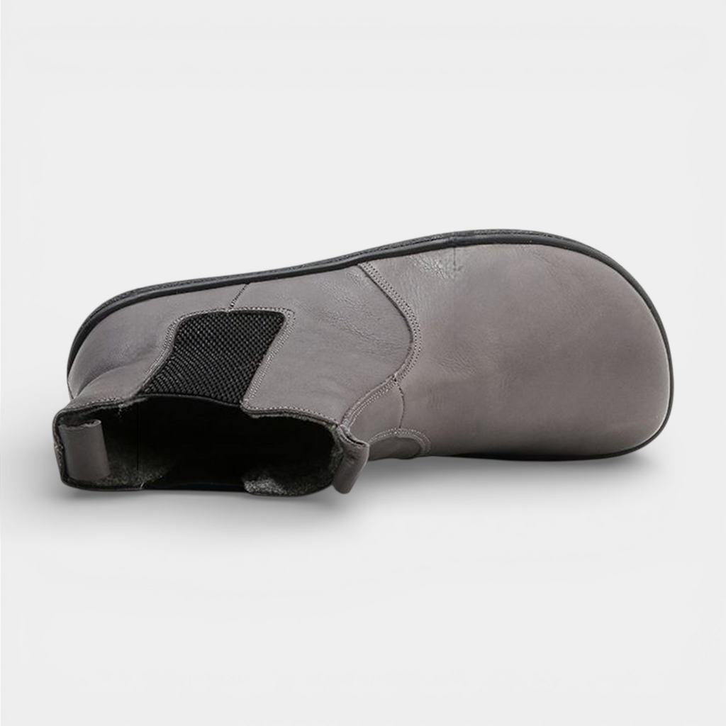 Chelsea Boots Leather Slip-On Elastic Panel for Men
