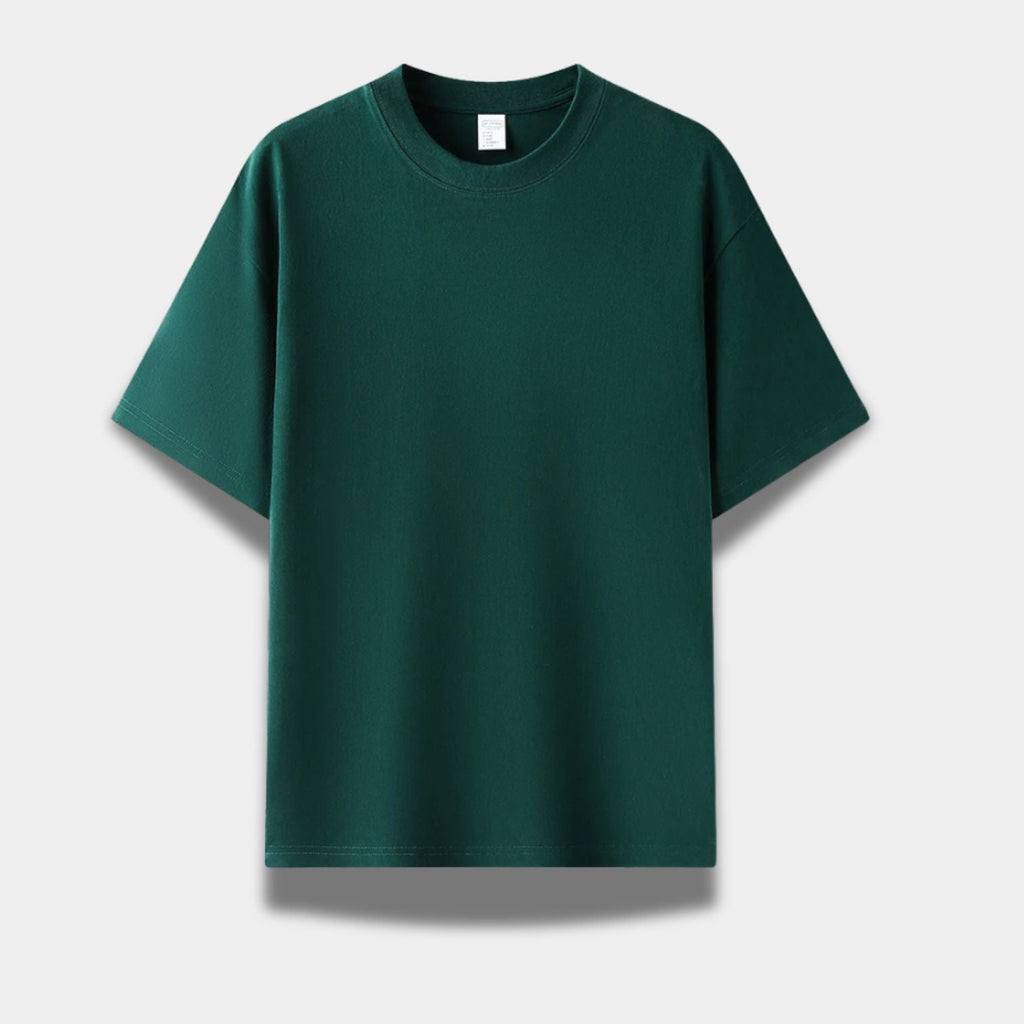 Slim Fit Crew Neck Cotton T-Shirt for Men