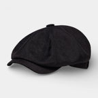 Multi-Panel Newsboy Cap Curved Brim for Men