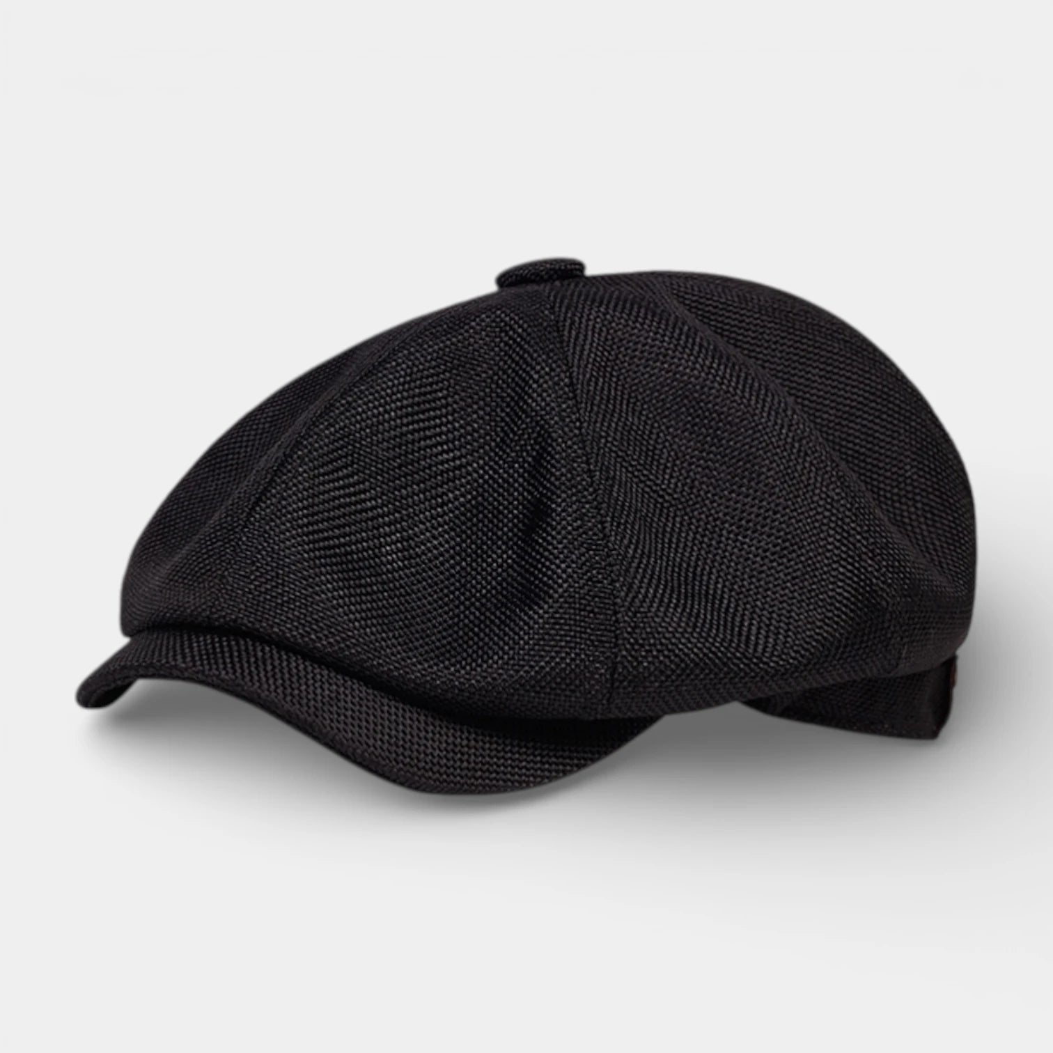 Multi-Panel Newsboy Cap Curved Brim for Men