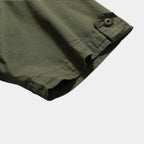 Short Sleeve Button-Up Utility Shirt Regular Fit for Men