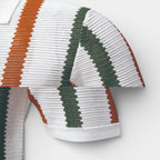Striped Open Collar Polo Shirt Regular Fit for Men
