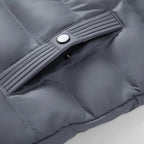 Hybrid Puffer Parka Jacket Quilted Regular Fit for Men