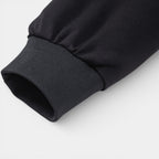 Quilted Hooded Zip-Up Jacket Stretch Sleeves for Men