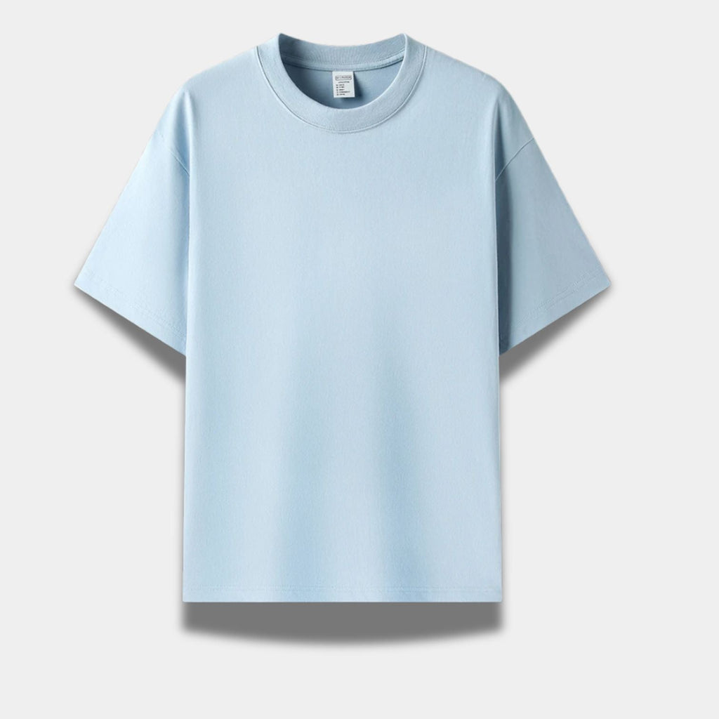 Slim Fit Crew Neck Cotton T-Shirt for Men