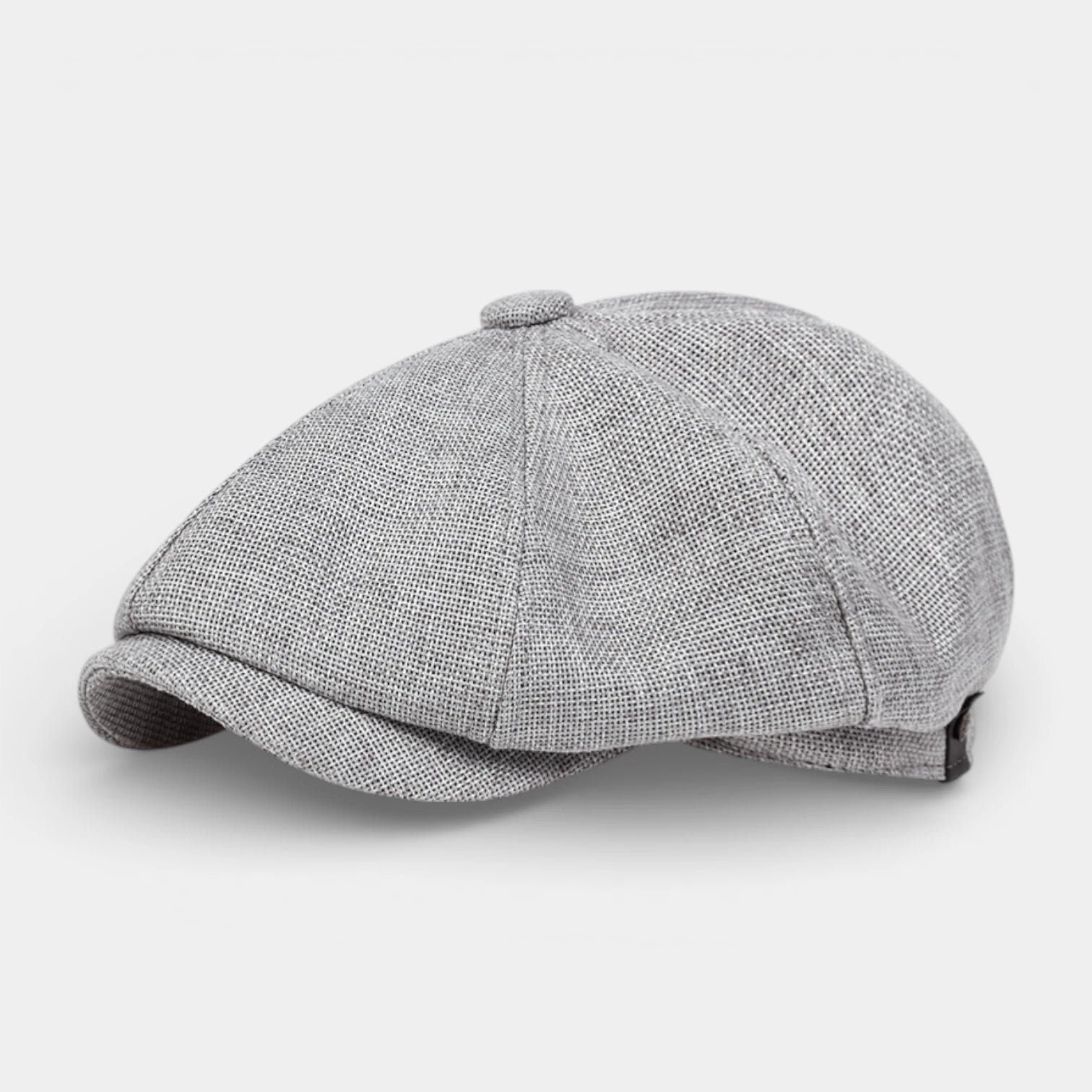 Multi-Panel Newsboy Cap Curved Brim for Men