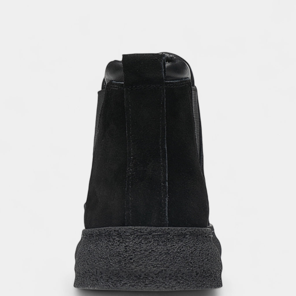 Faux Suede Chelsea Sneaker Boots Slip-On for Men