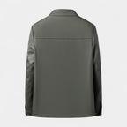 Genuine Leather Jacket Full Zip Regular Fit for Men