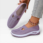 Women's Breathable Slip-On Walking Trainers