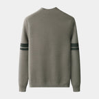 Open-Front Knit Cardigan Long Sleeve Regular Fit for Men