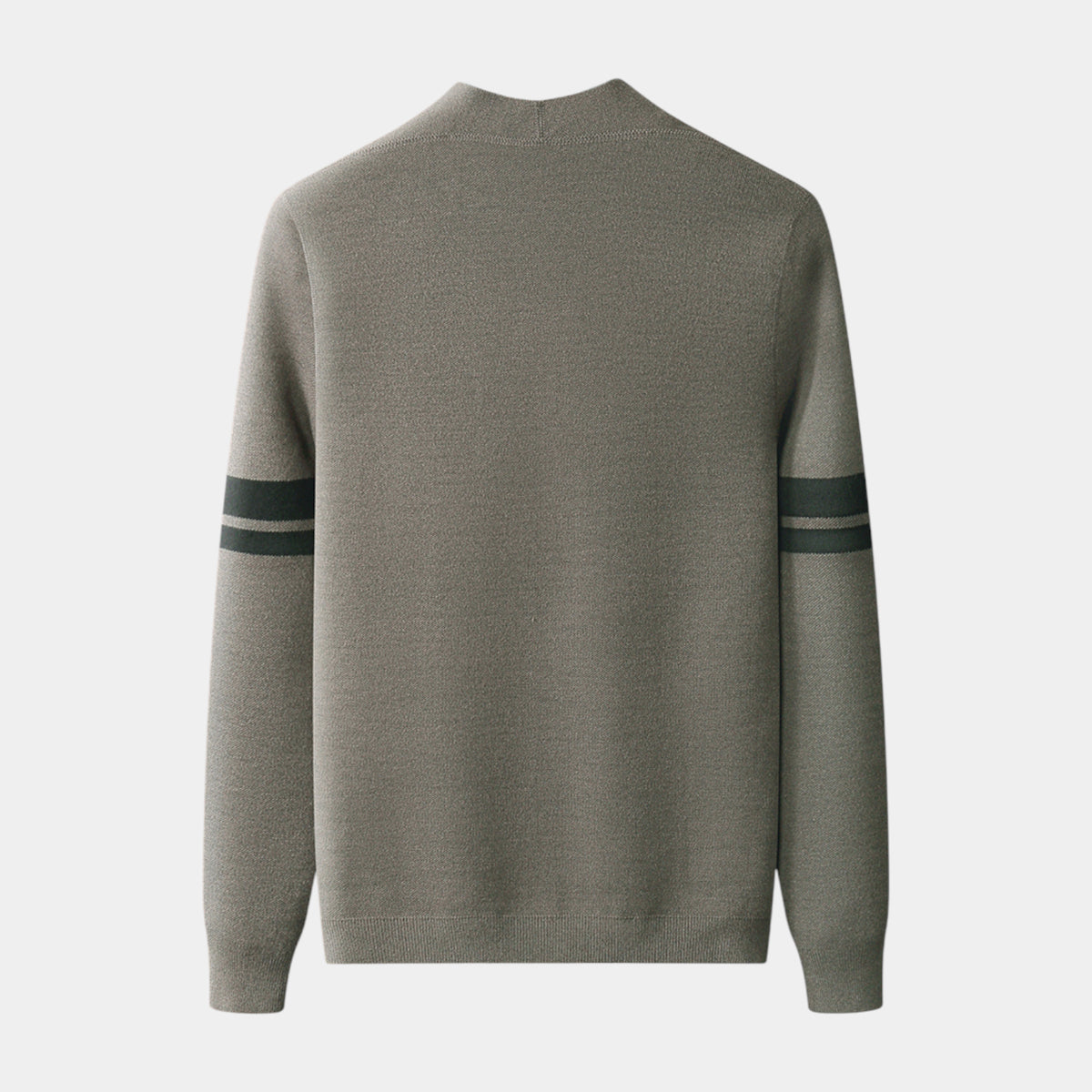 Open-Front Knit Cardigan Long Sleeve Regular Fit for Men
