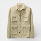 Utility Shirt Jacket Multi-Pocket Regular Fit for Men
