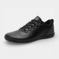 Low-Top Lace-Up Sneakers Smooth Upper Slim for Men