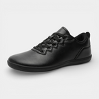 Low-Top Lace-Up Sneakers Smooth Upper Slim for Men