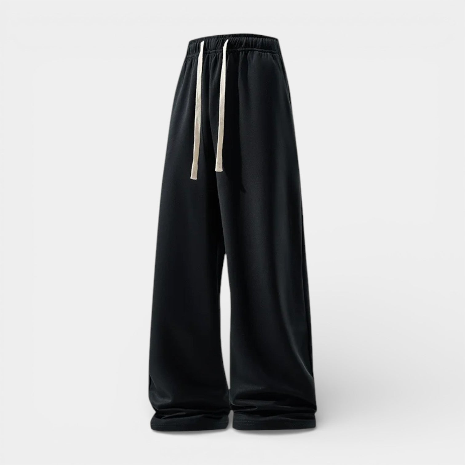 Knit Drawstring Joggers Relaxed Fit for Men