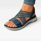 Women's Cushioned Open-Toe Walking Sandals