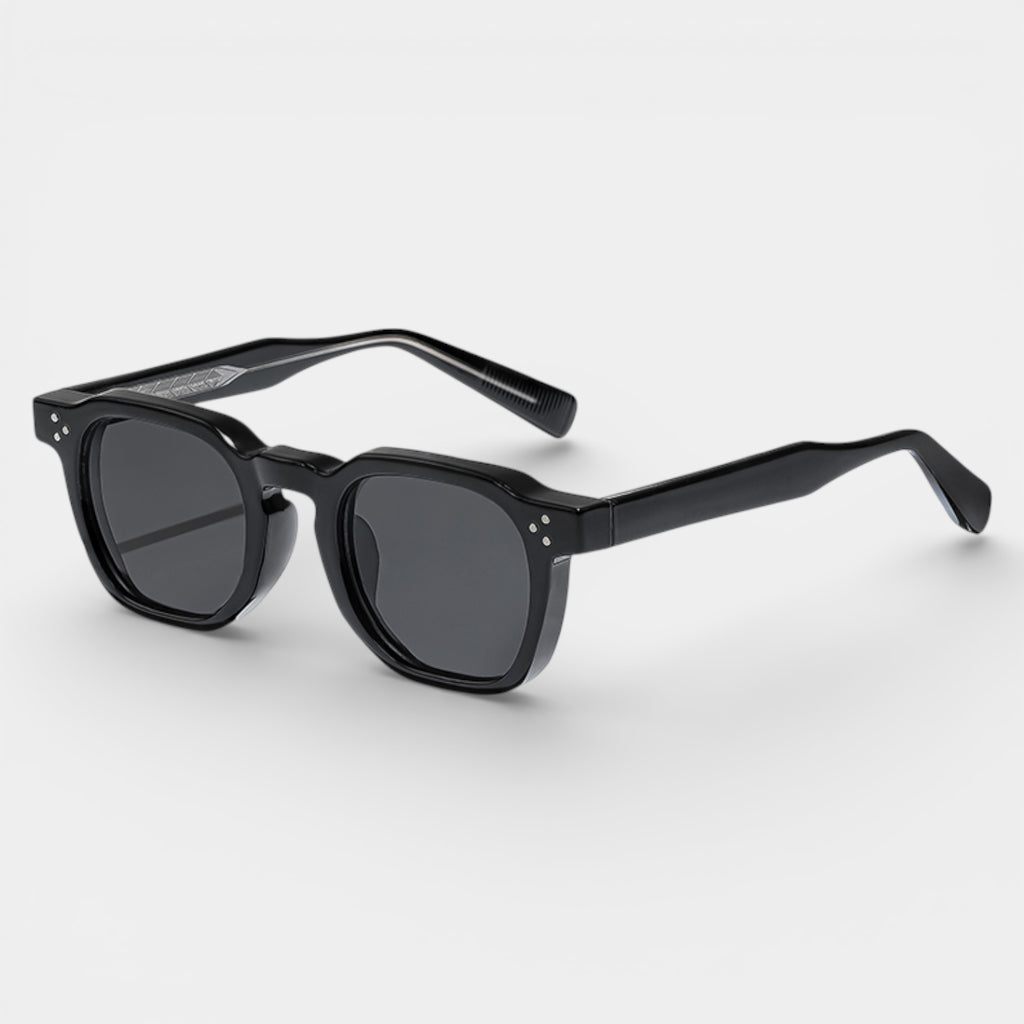 Square Frame Tinted Lens Sunglasses Full-Rim for Men