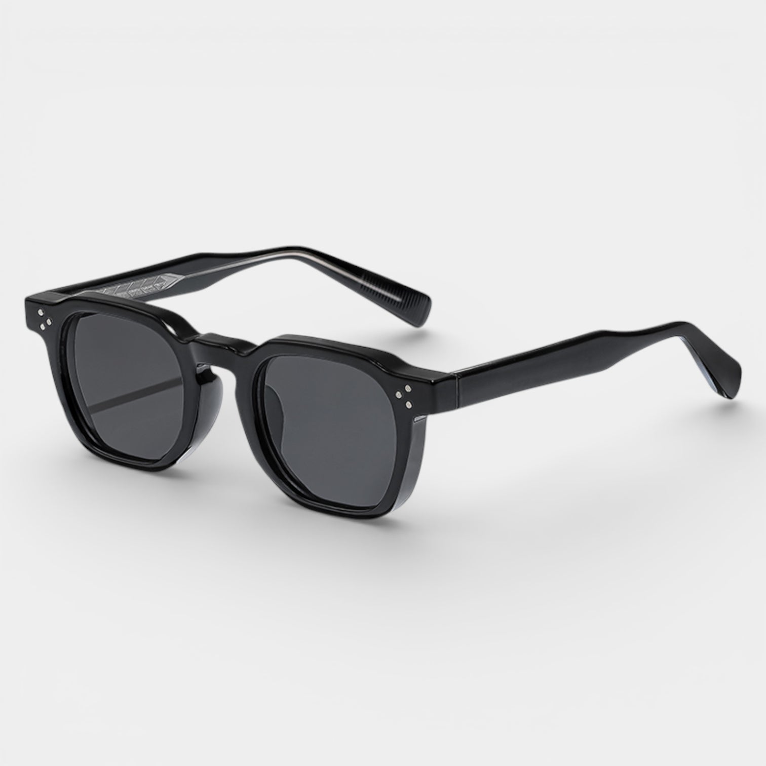 Square Frame Tinted Lens Sunglasses Full-Rim for Men