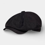 Textured Newsboy Cap Rounded Fit for Men