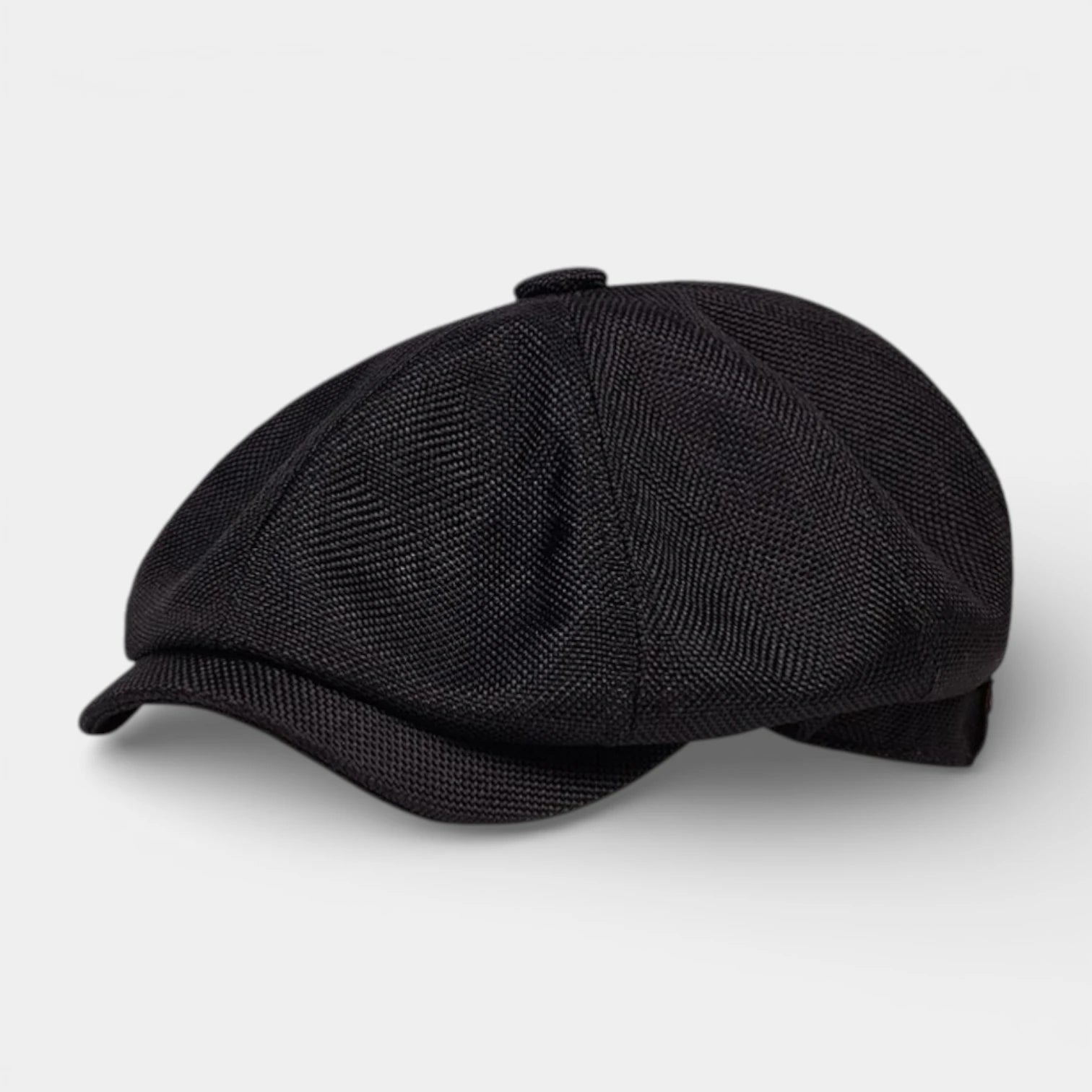 Textured Newsboy Cap Rounded Fit for Men