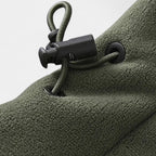 Fleece Full-Zip Hoodie Plush Lined Relaxed Fit for Men
