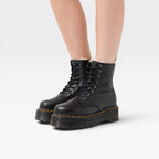 Women's Platform Combat Boots with Chunky Sole