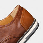 Leather Loafer Slip-On Dress Shoes for Men