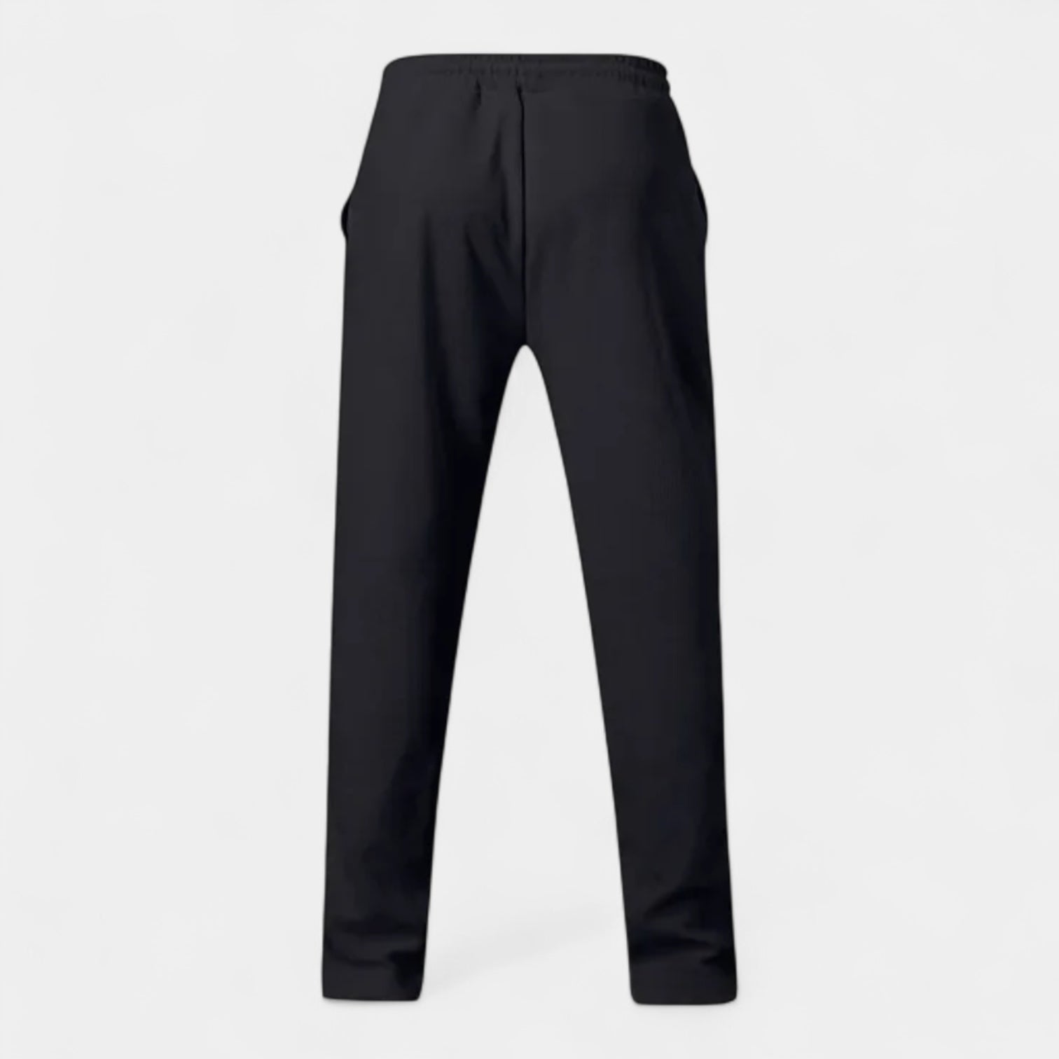 Pleated Slim Fit Joggers Stretch Drawstring for Men