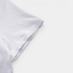 Short Sleeve Button-Up Textured Shirt Regular Fit for Men
