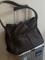 Women's Oversized Vegan Leather Tote